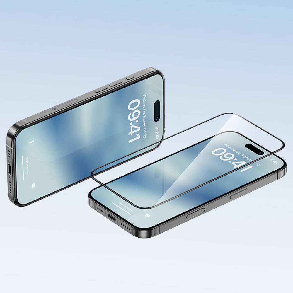 Benks Ultra Shield iPhone 16 Pro Max 0.3mm Ekran Koruyucu + Kolay Uygulama Aparatlı Benks Ultra Shield iPhone 16 Pro Max 0.3mm Ekran Koruyucu + Kolay Uygulama Aparatlı